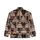 Columbia Helvetia II Printed Half Snap Fleece Black Geomix Sweatshirts 2098461012 Close-up | Overkill
