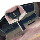 Columbia Helvetia II Printed Half Snap Fleece Collegiate Navy Sweatshirts Close-up | Overkill