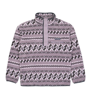 Columbia Helvetia II Printed Half Snap Fleece Shale Purple KnitKnot Sweatshirts 2098461554 | Overkill