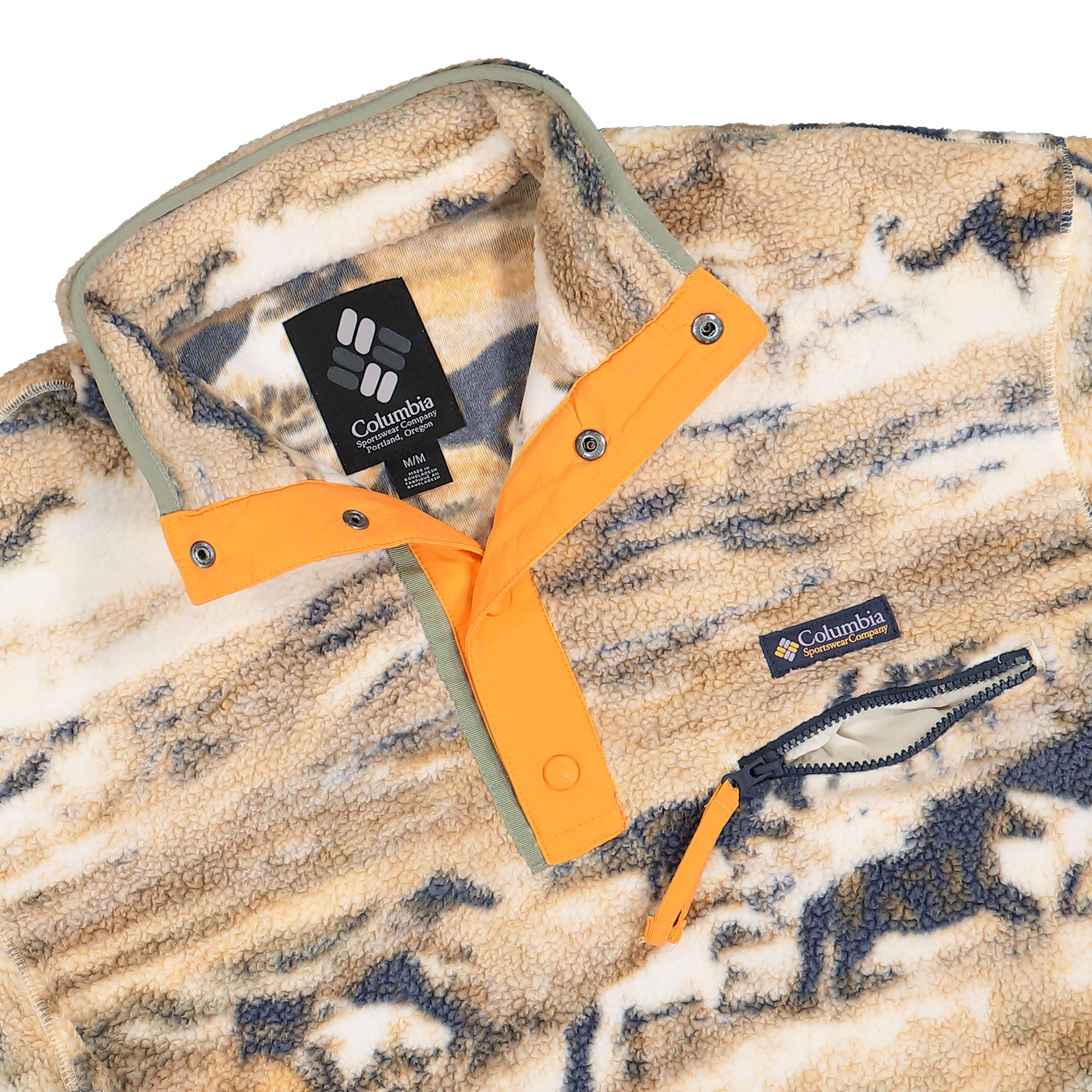 Columbia Helvetia II Printed Half Snap Fleece 2098461758 | OVERKILL