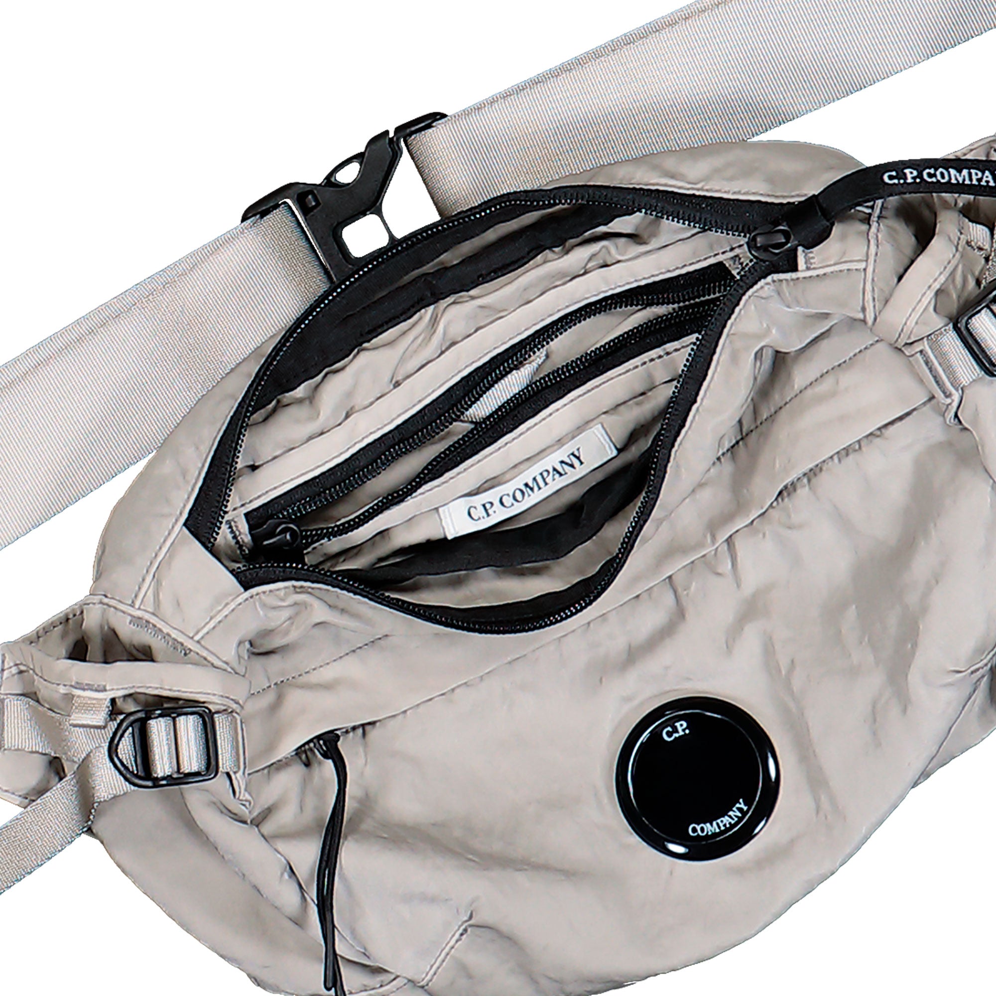 C.P. Company Nylon B Waistbag Dove Waistbag 20CMAC734A-005269G 904 Detailfoto | Overkill
