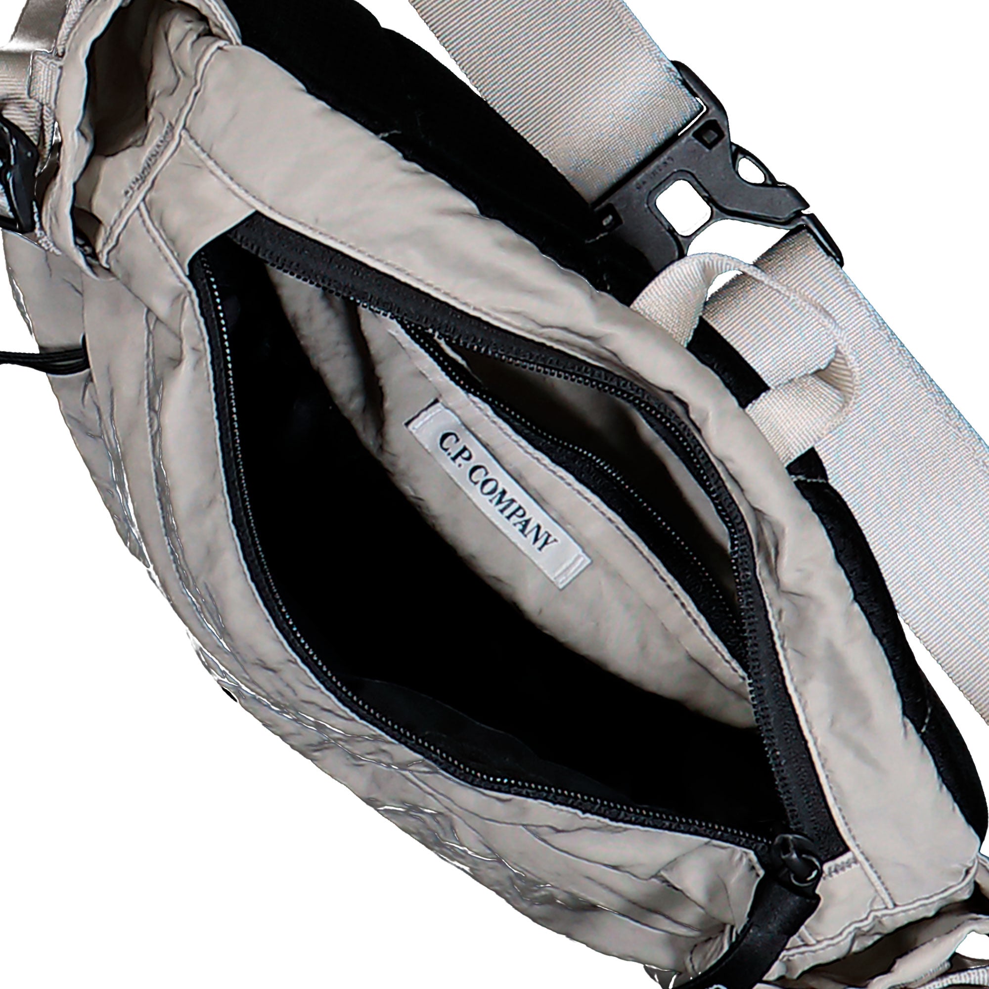 C.P. Company Nylon B Waistbag Dove Waistbag 20CMAC734A-005269G 904 Detail View 1 | Overkill

