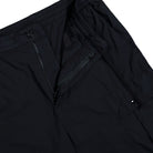 C.P. Company Bermuda Cargo In 50 Fili Stretch Black Shorts 20CMBE254A-006439G 999 Detail View 1 | Overkill
