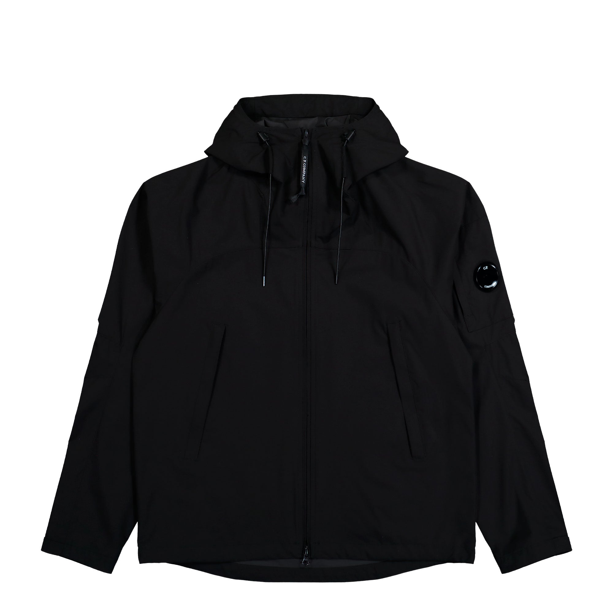 C.P. Company Pro-Tek Hooded Lens Jacket Black Jacket 20CMOW011A-110264A 999 | Overkill
