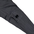 C.P. Company Panama-R Mixed Goggle Jacket Gunmetal Jackets 20CMOW072A-110540S 921 Detail View 2 | Overkill
