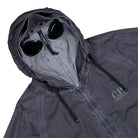 C.P. Company 50 Fili Wax Explorer Jacket Black Jackets 20CMOW110A-110543D 999 Detailfoto | Overkill

