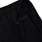 C.P. Company 50 Fili Stretch Lens Cargo Pants Black Cargo Pant 20CMPA255A-006439G 999 Detail View 1 | Overkill
