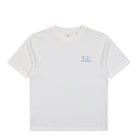 C.P. Company 30/1 Jersey Comfort Logo T-Shirt Gauze White T-Shirt 20CMTS143A-110579W 103 | Overkill
