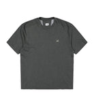 C.P. Company 20/1 Jersey Plated Logo T-Shirt Gunmetal T-Shirt 20CMTS192A-110643P 921 | Overkill
