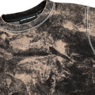 United Standard glitch logo crewneck Black Sweatshirts Close-up | Overkill