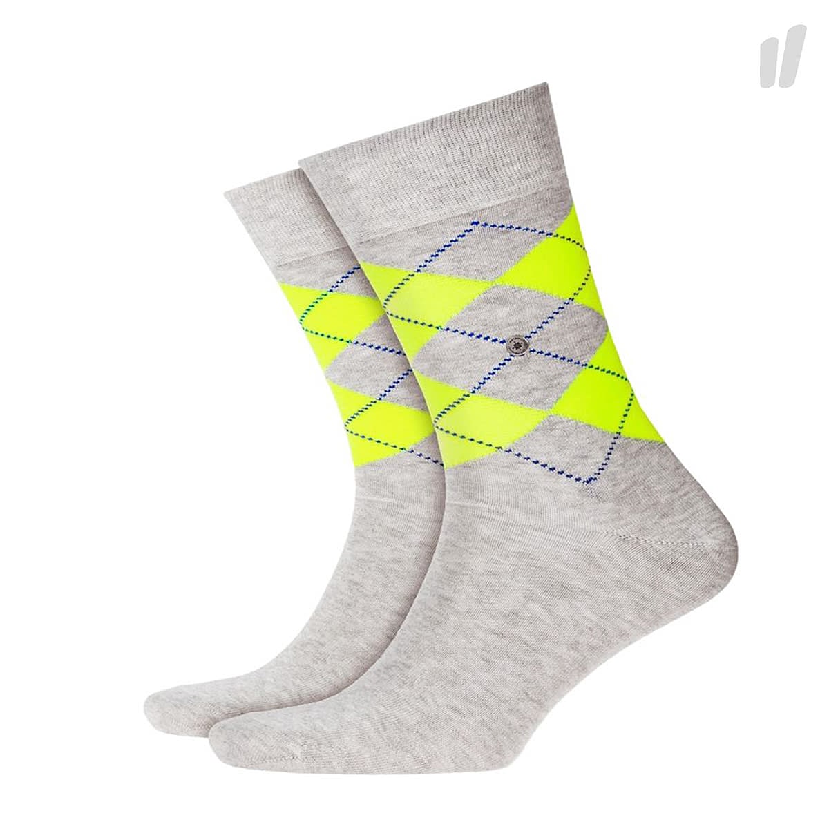 Burlington neon king socks Grey Socks 21070-3820 | Overkill