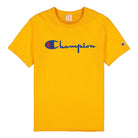 Champion Crewneck T-Shirt Yellow T-Shirts 210972-OS030 | Overkill