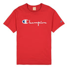 Champion Crewneck T-Shirt Red T-Shirts 210972-RS017 | Overkill