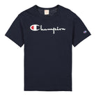 Champion Crewneck T-Shirt Navy T-Shirts 210972-B501 | Overkill