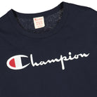 Champion Crewneck T-Shirt Navy T-Shirts Close-up | Overkill