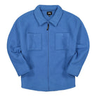 Stussy Polar Fleece Zip Shirt Blue Shirts 211181 / 0801 | Overkill