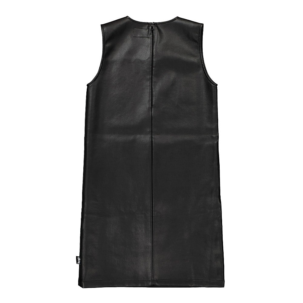 Stussy Wmns PU Shift Dress Black Dresses Material | Overkill