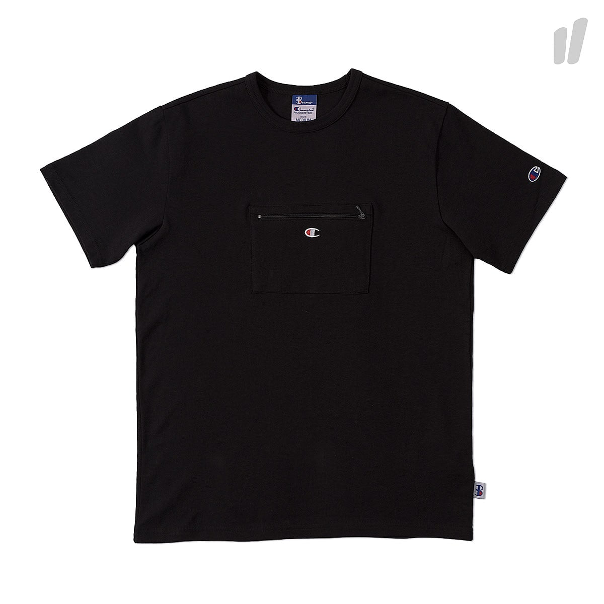 Champion Crewneck T-Shirt Black T-Shirts 211877S18 KK001 | Overkill