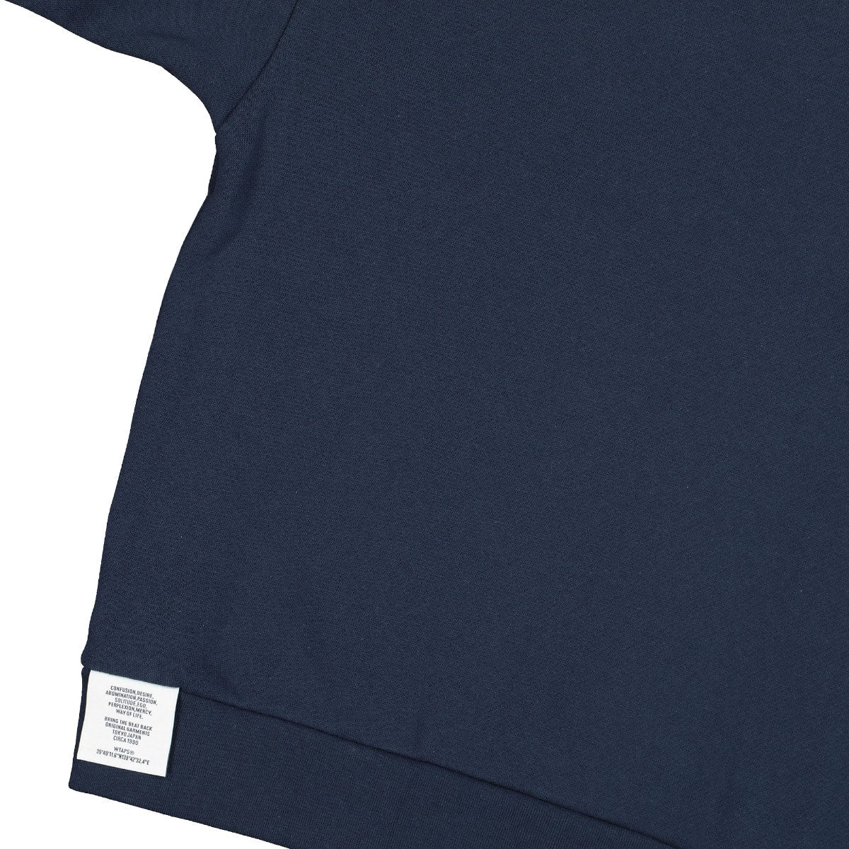 WTAPS Insect Crew Neck Navy Sweatshirts Detail view 2 | Overkill