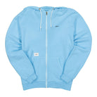 WTAPS Flat Zip Up Hooded Sweatshirt Blue Hoodies 211ATDT-CSM09 | Overkill