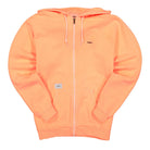 WTAPS Flat Zip Up Hooded Sweatshirt Orange Hoodies 211ATDT-CSM09 | Overkill