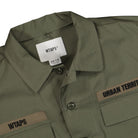 WTAPS Jungle 02 Ripstop Shirt Olive Drab Shirts Close-up | Overkill