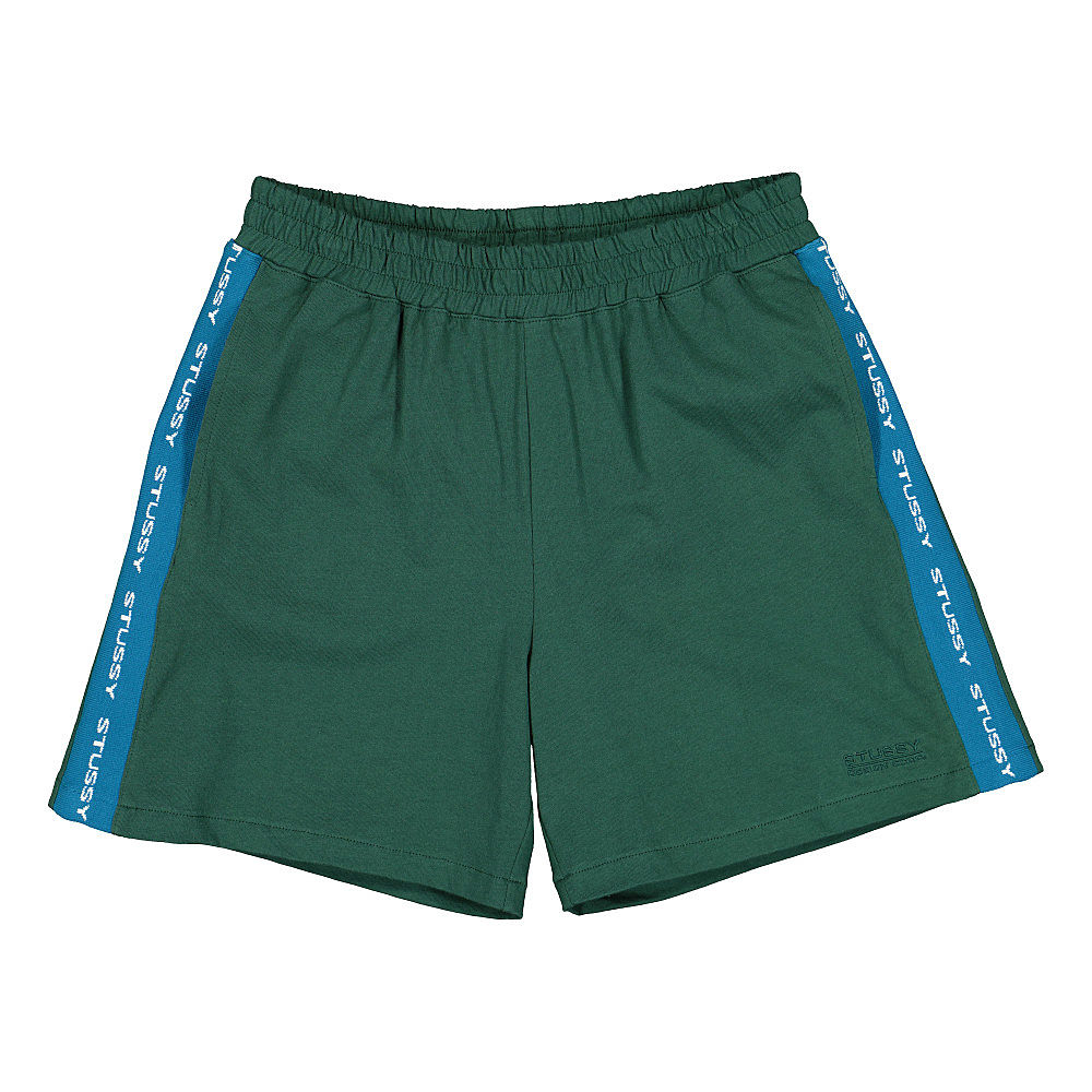 Stussy Rib Logo Short Forest Shorts 212059 / 0410 | Overkill