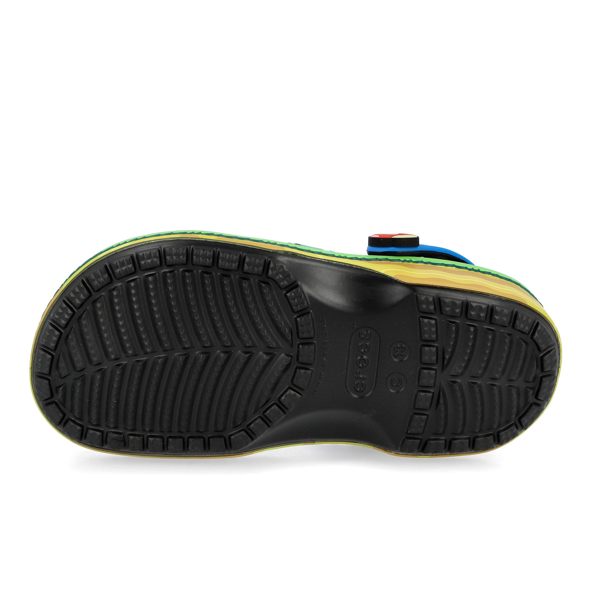 Crocs Super Mario Classic Clog Multi Slides 212138-90H Detail View 1 | Overkill
