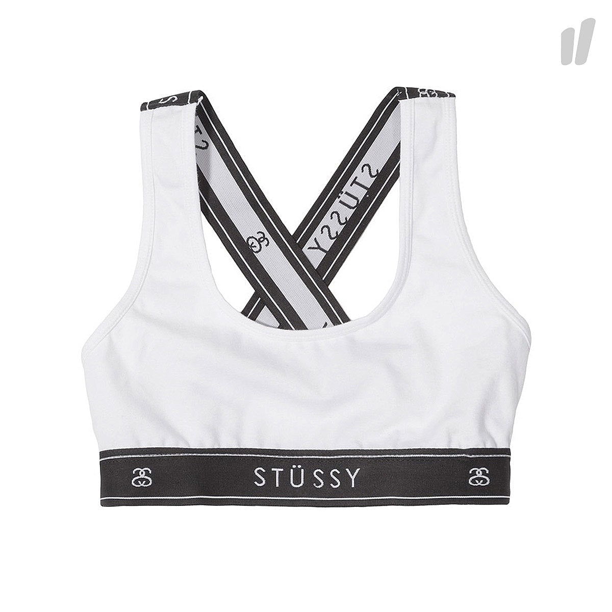 Stussy Wmns Cross Back Crop White Underwear 213037P / 1201 | Overkill