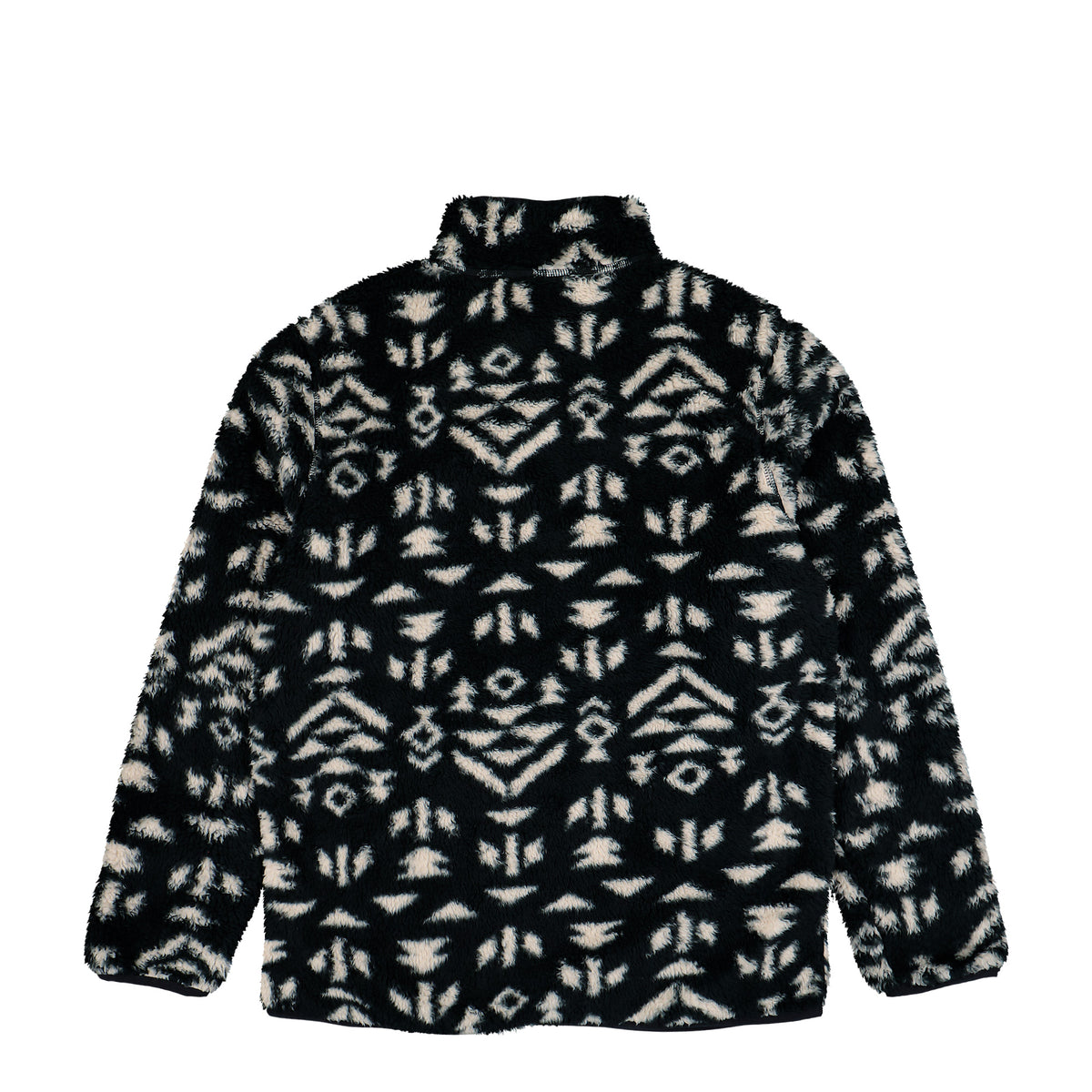 Columbia Winter Pass™ Reversible Fleece Jacket Black Geostripe Tonal, Black Jacket 2135651012 Close-up | Overkill
