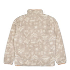 Columbia Winter Pass Reversible Fleece Canoe, Dark Stone, Peaked Tonal Fleece Jackets 2135651262 Close-up | Overkill