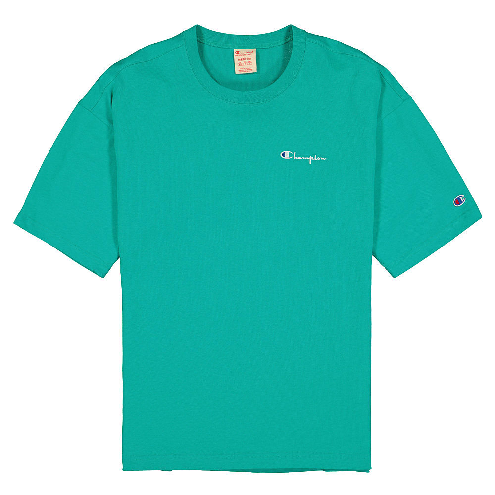 Champion Crewneck T-Shirt Green T-Shirts 214282-GS012 | Overkill