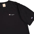 Champion Crewneck T-Shirt Black T-Shirts Close-up | Overkill