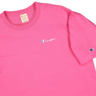 Champion Crewneck T-Shirt Pink T-Shirts Close-up | Overkill