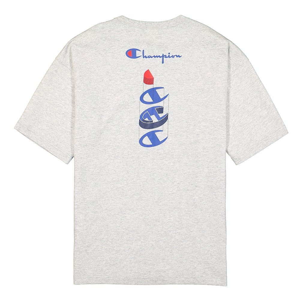 Champion Crewneck T-Shirt Grey T-Shirts Material | Overkill