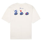 Champion Crewneck T-Shirt White T-Shirts Close-up | Overkill