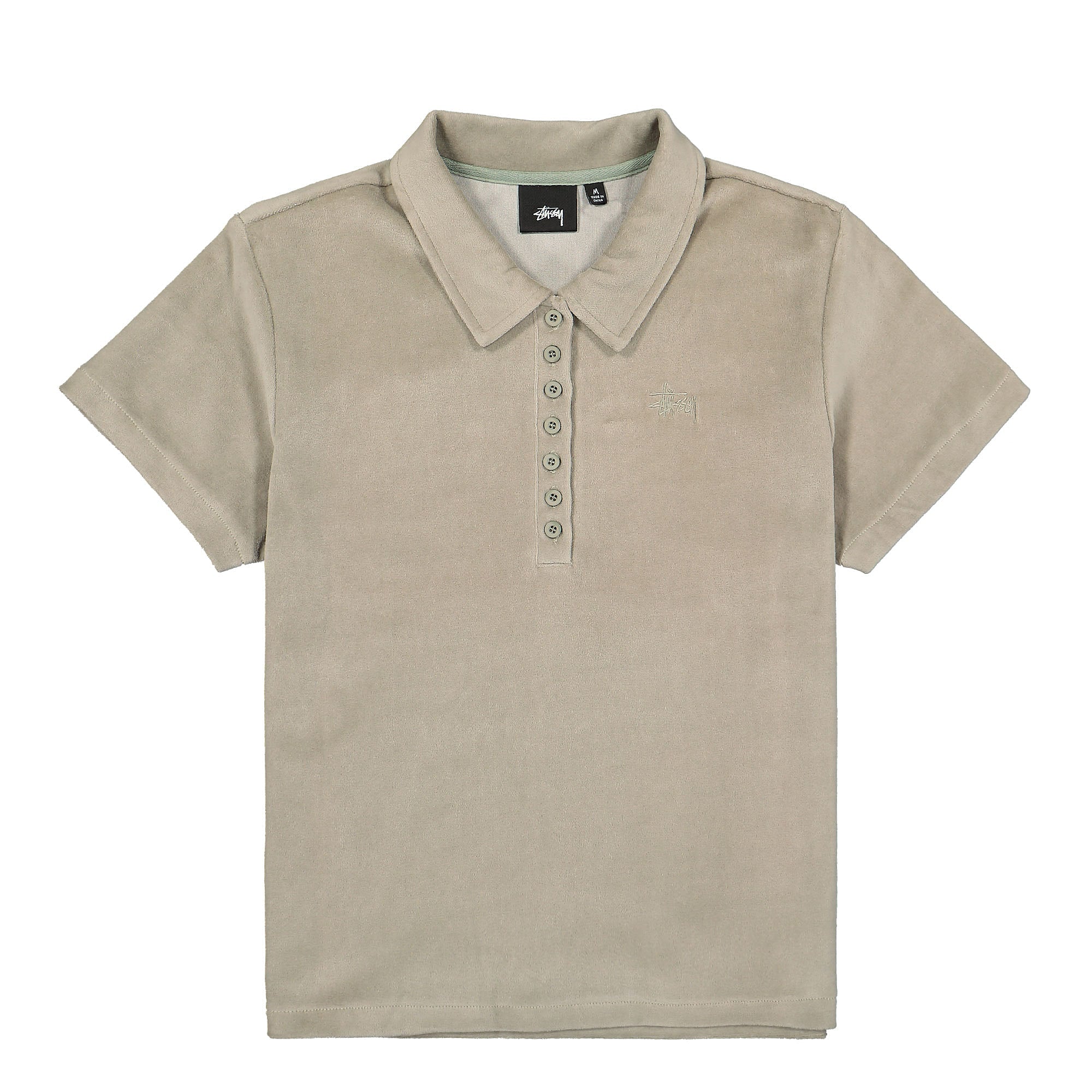 Stussy Constance Polo Sage Polo Shirts 214569 / 1059 | Overkill