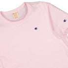 Champion Crewneck T-Shirt Pink T-Shirts Close-up | Overkill