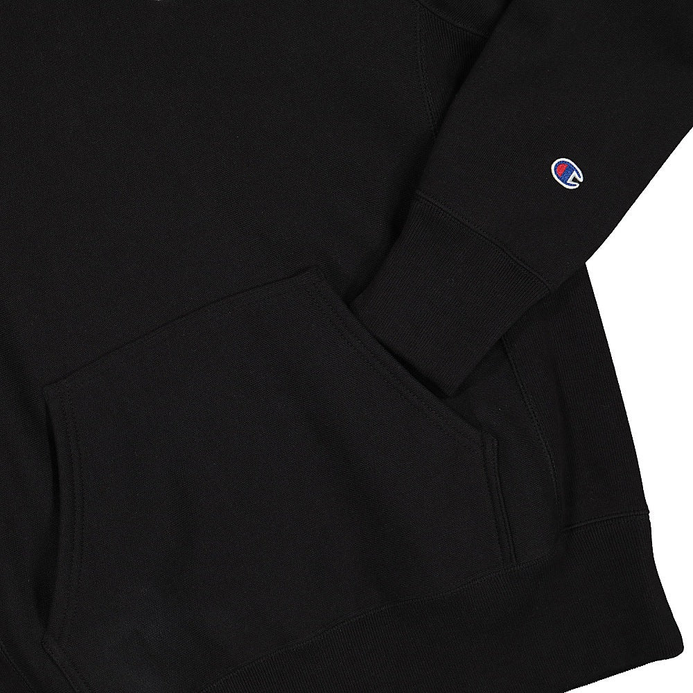 Champion Hooded Sweatshirt Black Hoodies Detailfoto | Overkill
