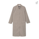 Stussy Wmns Jude Long Plaid Jacket Grey Jackets 215069 / 0008 | Overkill