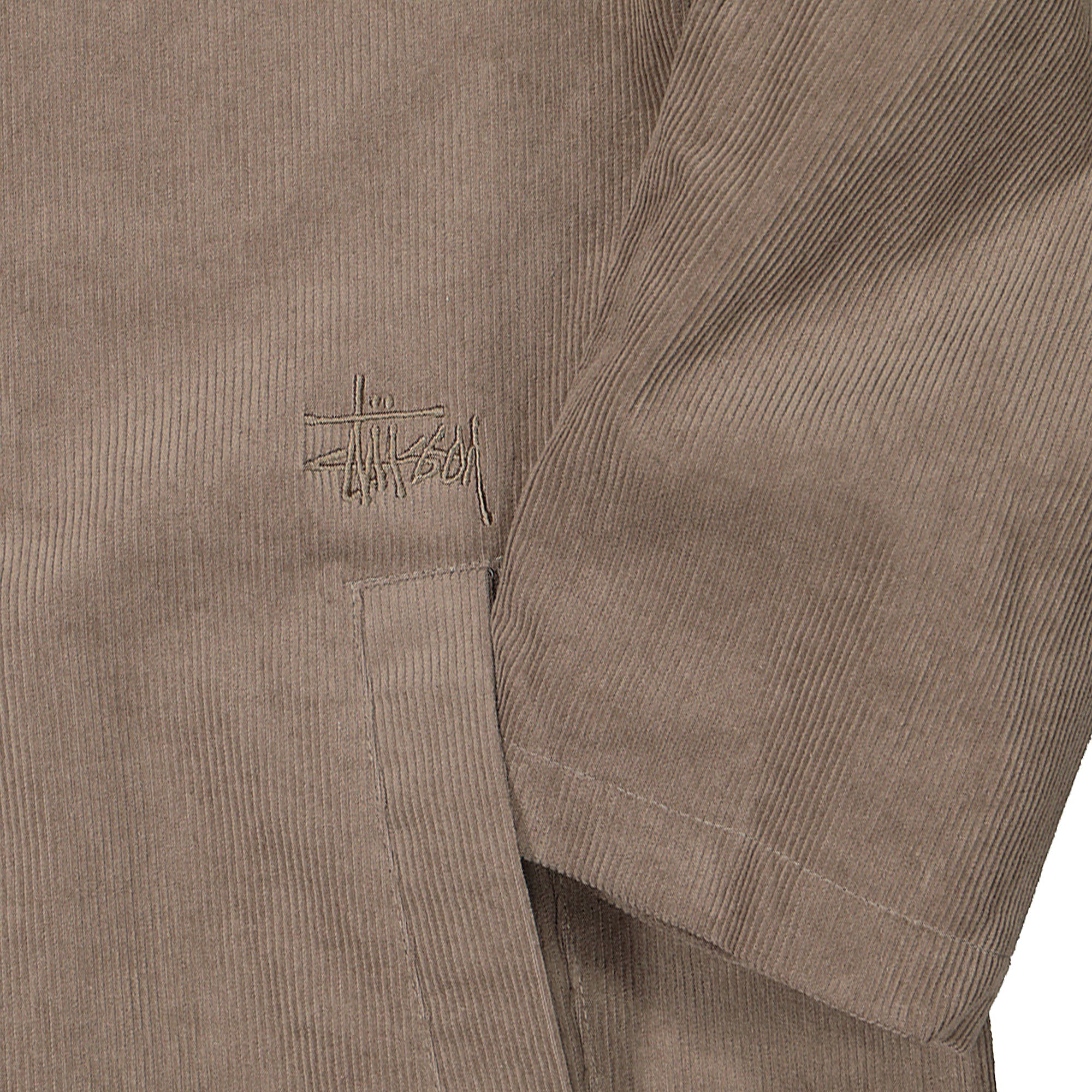 Stussy Long Corduroy Coat Taupe Coats Detailfoto | Overkill