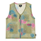 Stussy Mesh Layer Vest Olive Multi Vests 215131 / 2446 | Overkill