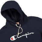 Champion Hooded Sweatshirt Navy Hoodies Close-up | Overkill
