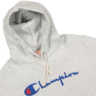 Champion Hooded Sweatshirt Grey Hoodies Close-up | Overkill