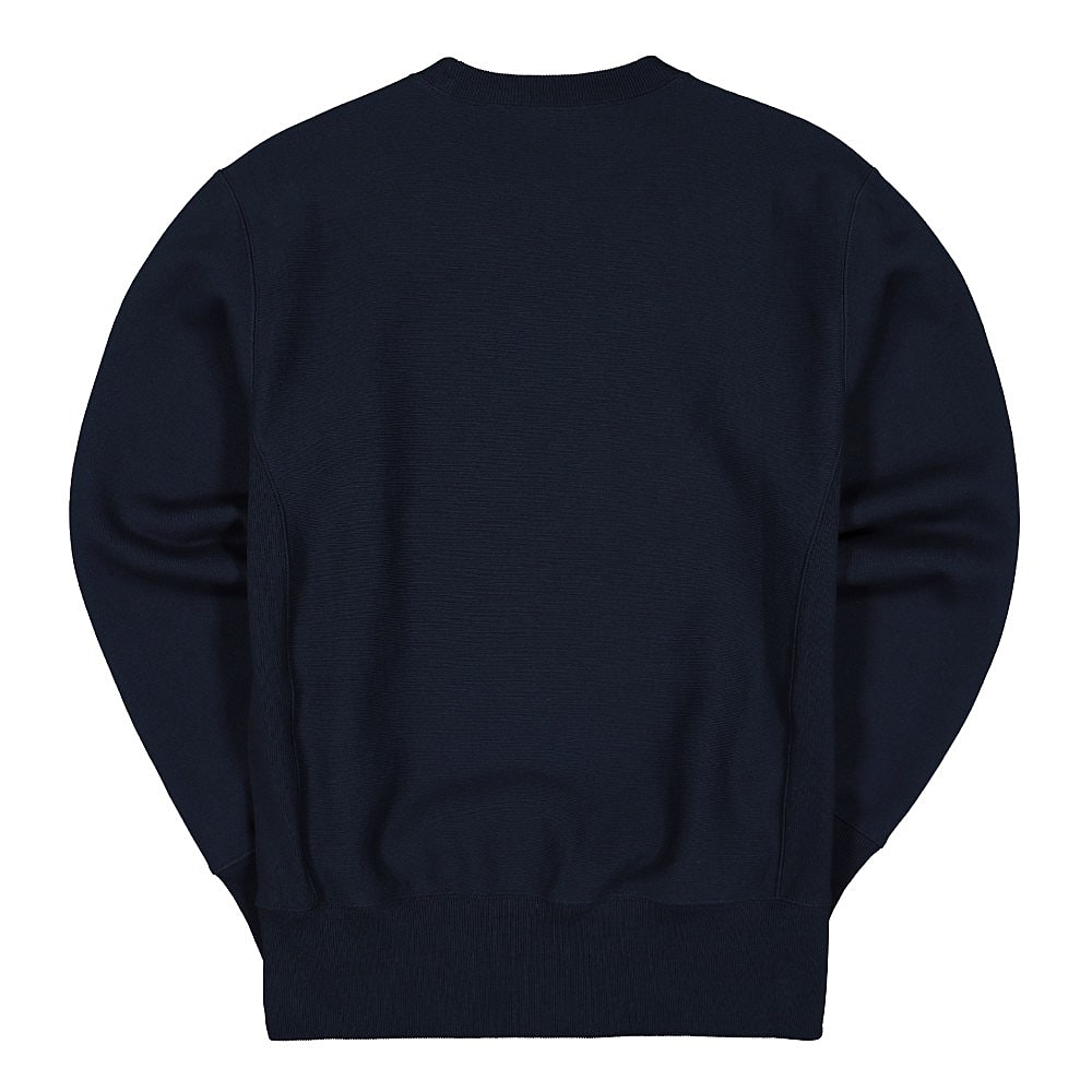Champion Crewneck Sweatshirt Navy Sweatshirts Material | Overkill