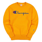 Champion Crewneck Sweatshirt Yellow Sweatshirts 215160-OS030 | Overkill