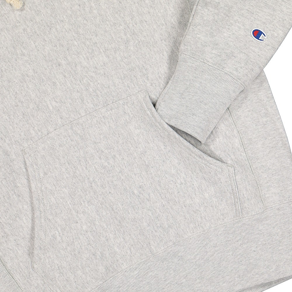 Champion Hooded Sweatshirt Grey Hoodies Detailfoto | Overkill