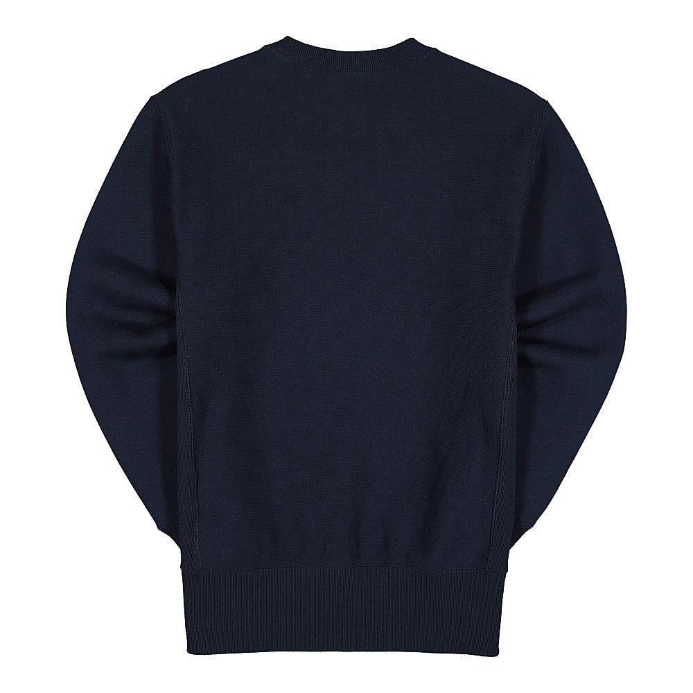 Champion Crewneck Sweatshirt Navy Sweatshirts Material | Overkill