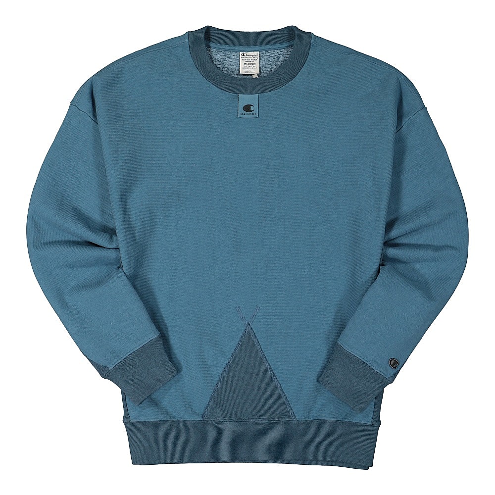 Champion Craig Green x Champion Crewneck Sweatshirt Blue Sweatshirts 215622-BS127 | Overkill