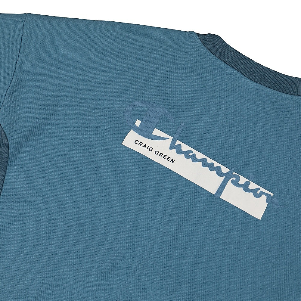 Champion Craig Green x Champion Crewneck Sweatshirt Blue Sweatshirts Detailfoto | Overkill